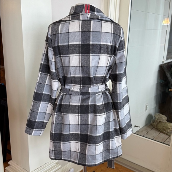 Matilda Jane Black and White Plaid Jacket - Picture 2 of 3